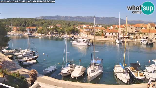 Vrboska webcam | Hvar Insel | Kroatien