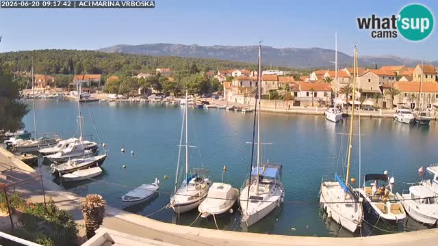 Vrboska web kamera | otom Hvar | Dalmacija