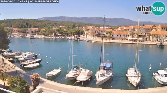 Vrboska web kamera | otom Hvar | Dalmacija