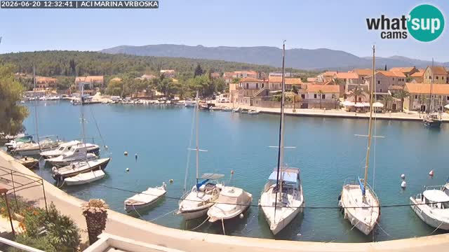 Vrboska livecam | Isola di Hvar | Croazia