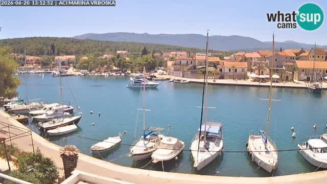 Vrboska web kamera | otom Hvar | Dalmacija