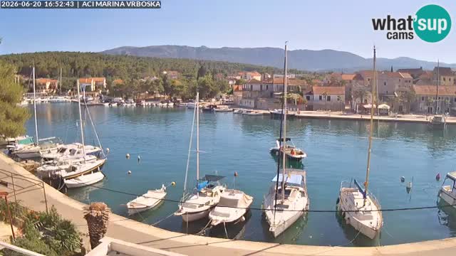 Vrboska web kamera | otom Hvar | Dalmacija