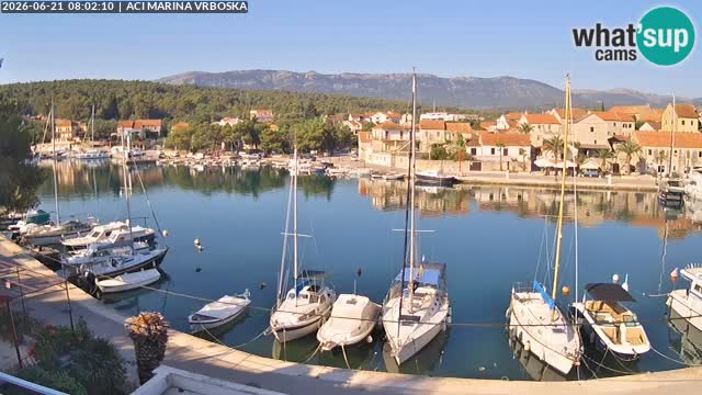 Vrboska web kamera | otom Hvar | Dalmacija