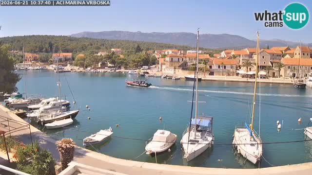 Vrboska webcam | Hvar Insel | Kroatien