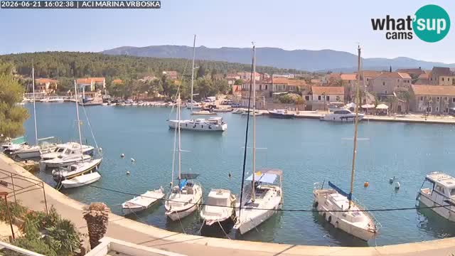 Vrboska web kamera | otom Hvar | Dalmacija