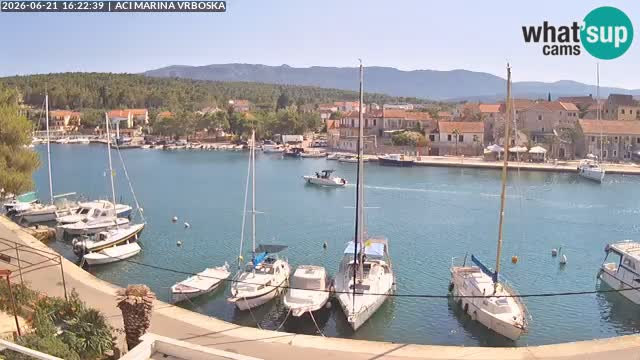 Vrboska livecam | Isola di Hvar | Croazia
