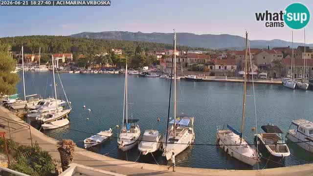 Vrboska web kamera | otom Hvar | Dalmacija