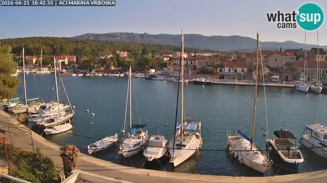 Vrboska webcam | Hvar Insel | Kroatien