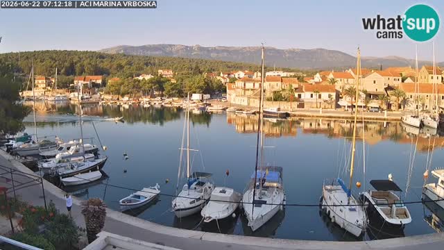 Vrboska livecam | Isola di Hvar | Croazia