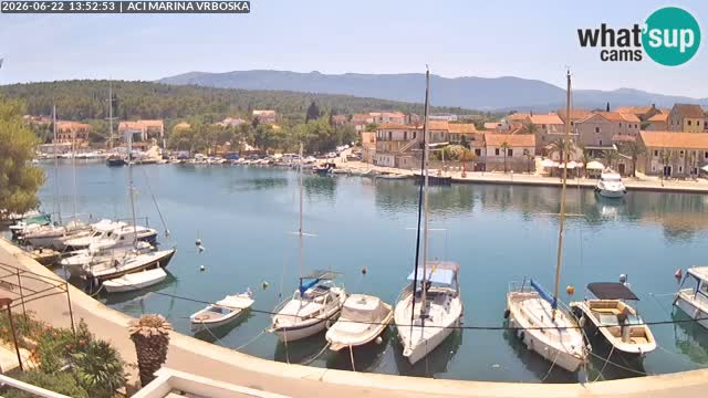 Vrboska web kamera | otom Hvar | Dalmacija