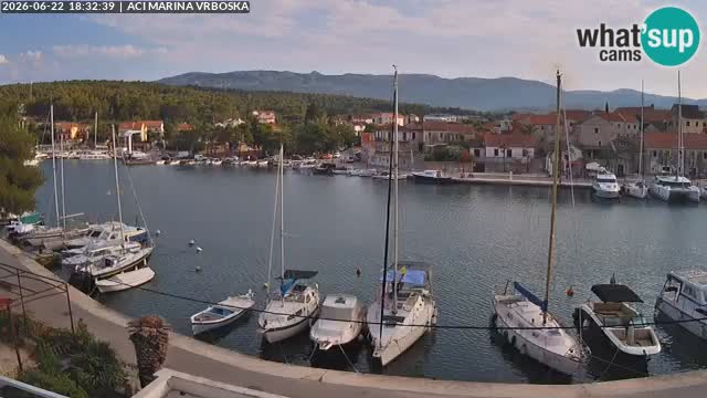 Vrboska web kamera | otom Hvar | Dalmacija