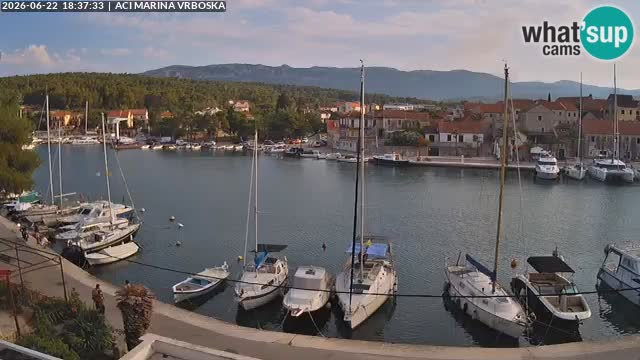 Vrboska web kamera | otom Hvar | Dalmacija
