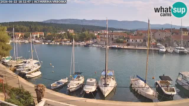 Vrboska webcam | Hvar Insel | Kroatien