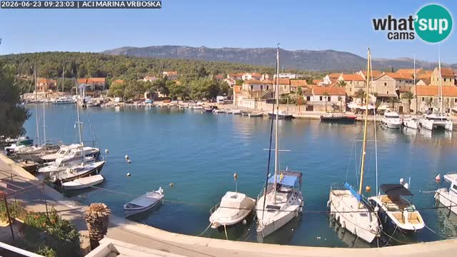 Vrboska webcam | Hvar Insel | Kroatien