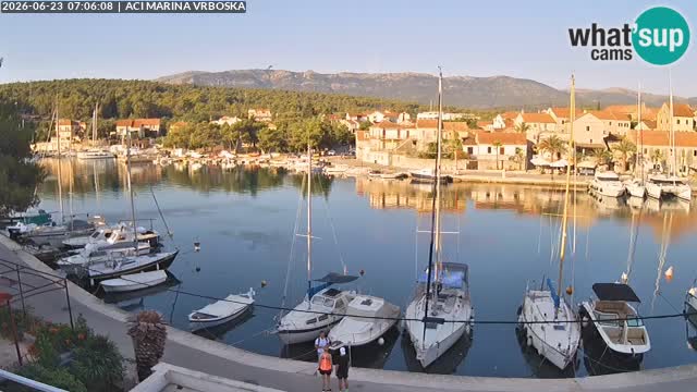 Vrboska web kamera | otom Hvar | Dalmacija