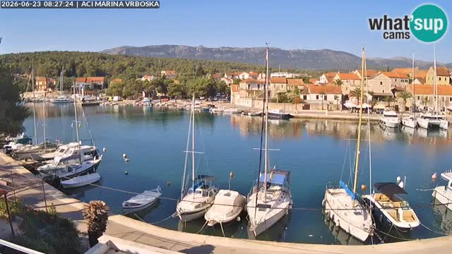 Vrboska web kamera | otom Hvar | Dalmacija