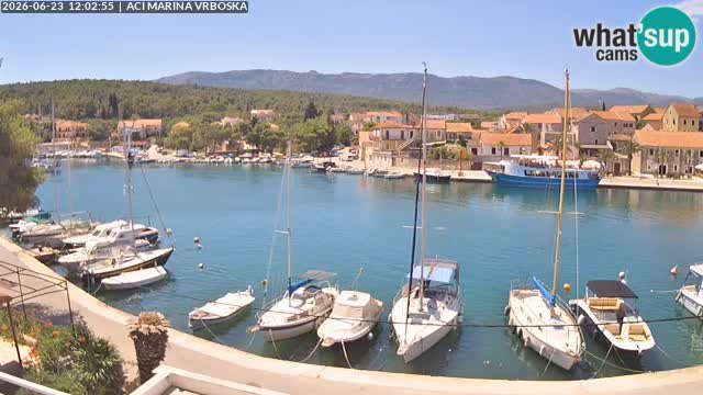 Vrboska livecam | Isola di Hvar | Croazia
