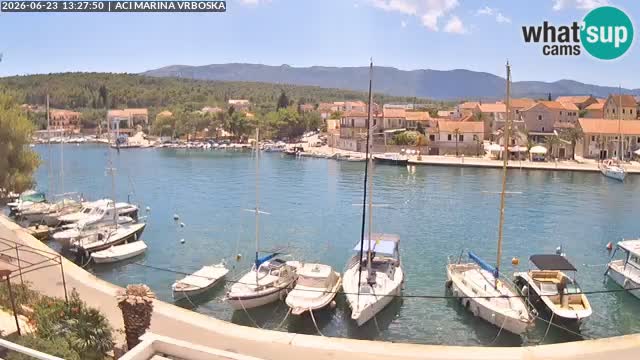Vrboska web kamera | otom Hvar | Dalmacija