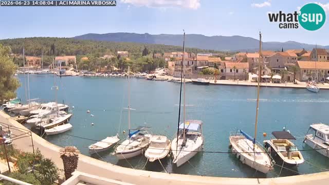 Vrboska livecam | Isola di Hvar | Croazia