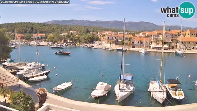 Vrboska livecam | Isola di Hvar | Croazia