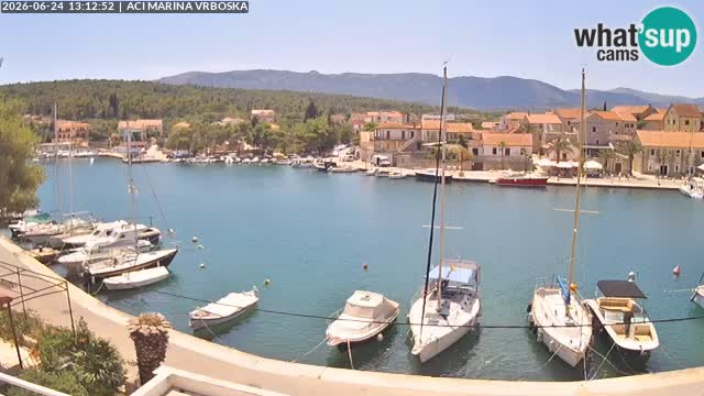 Vrboska livecam | Isola di Hvar | Croazia