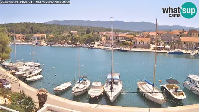 Vrboska livecam | Isola di Hvar | Croazia