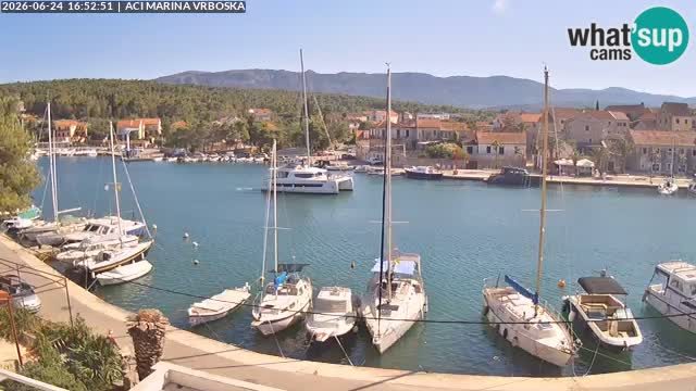 Vrboska livecam | Isola di Hvar | Croazia