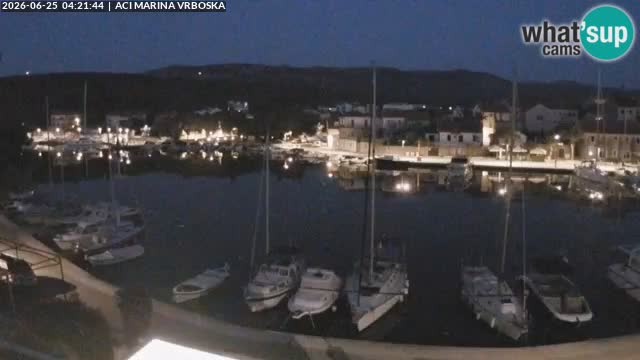 Vrboska livecam | Isola di Hvar | Croazia
