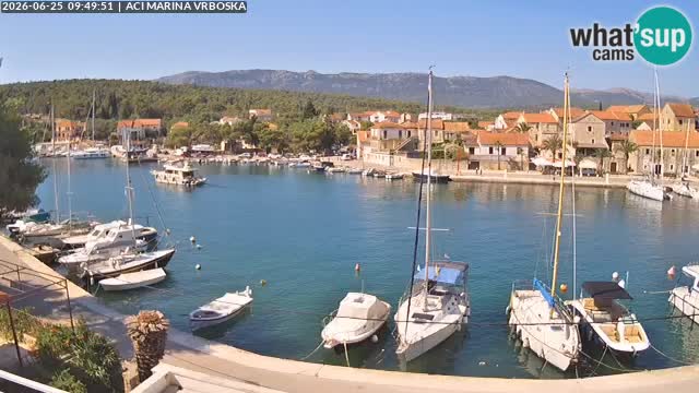 Vrboska web kamera | otom Hvar | Dalmacija