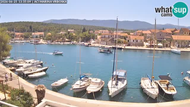 Vrboska livecam | Isola di Hvar | Croazia