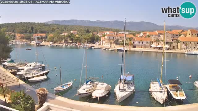 Vrboska livecam | Isola di Hvar | Croazia