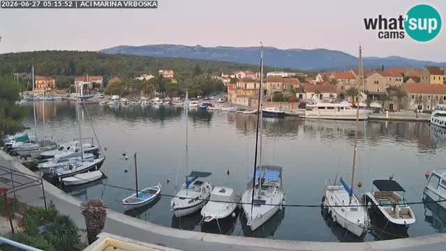 Spletna kamera Vrboska | Otok Hvar | Hrvaška