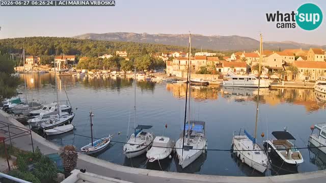 Vrboska livecam | Isola di Hvar | Croazia