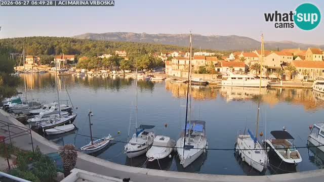 Vrboska web kamera | otom Hvar | Dalmacija
