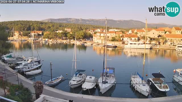 Vrboska livecam | Isola di Hvar | Croazia