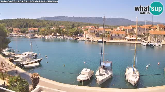 Vrboska web kamera | otom Hvar | Dalmacija