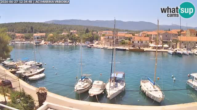 Vrboska web kamera | otom Hvar | Dalmacija