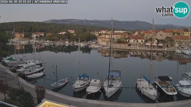 Vrboska livecam | Isola di Hvar | Croazia