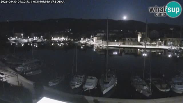 Vrboska livecam | Isola di Hvar | Croazia