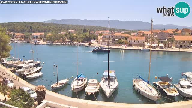 Vrboska web kamera | otom Hvar | Dalmacija