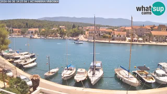 Vrboska web kamera | otom Hvar | Dalmacija