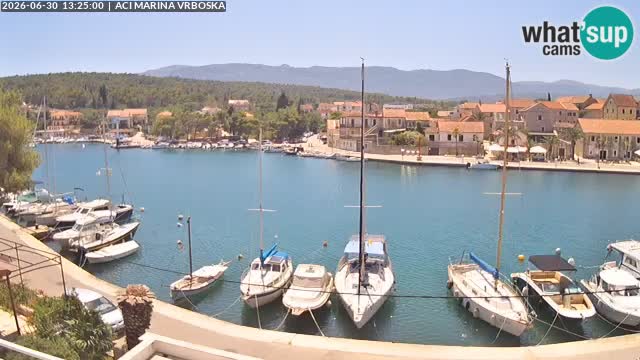 Vrboska web kamera | otom Hvar | Dalmacija