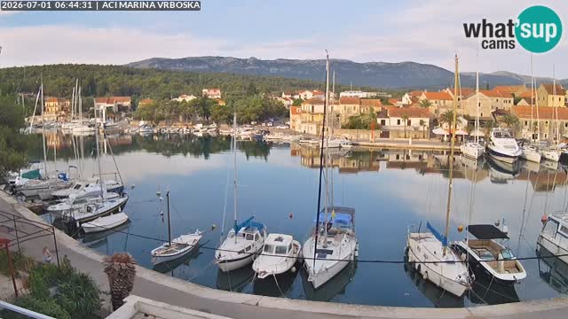 Vrboska livecam | Isola di Hvar | Croazia