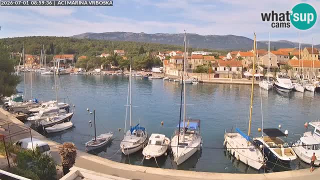 Vrboska webcam | Hvar Insel | Kroatien