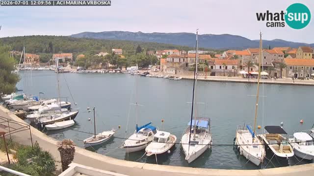 Vrboska web kamera | otom Hvar | Dalmacija