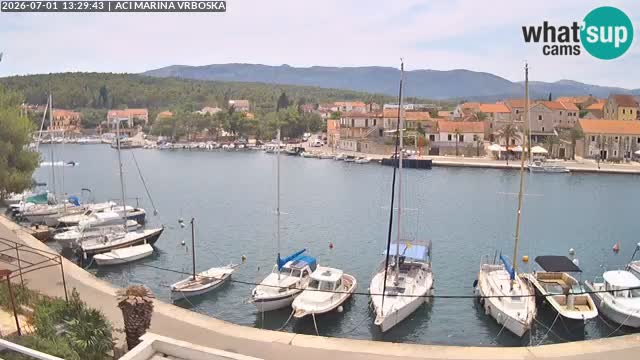 Vrboska web kamera | otom Hvar | Dalmacija