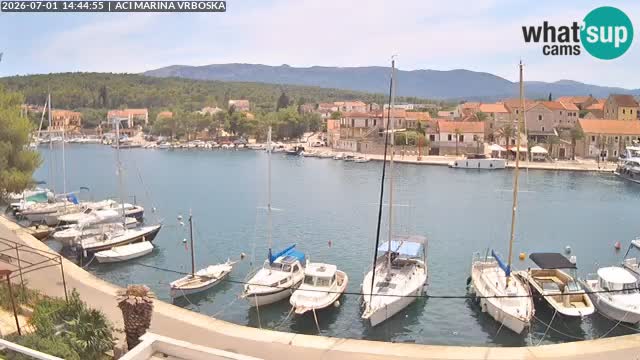 Vrboska livecam | Isola di Hvar | Croazia