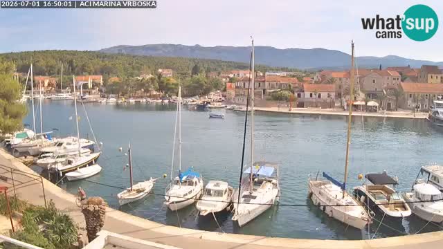 Vrboska web kamera | otom Hvar | Dalmacija