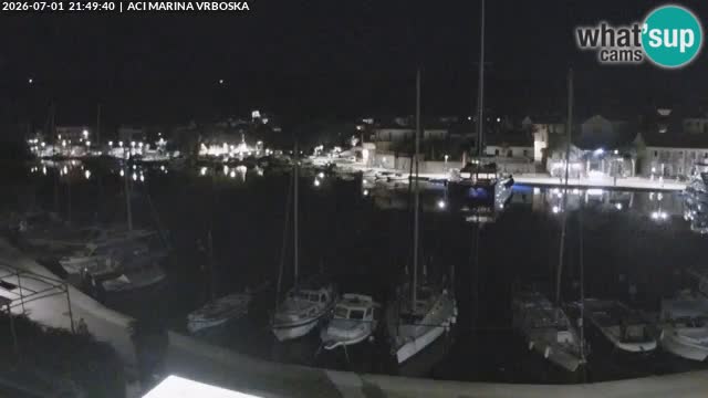 Vrboska livecam | Isola di Hvar | Croazia