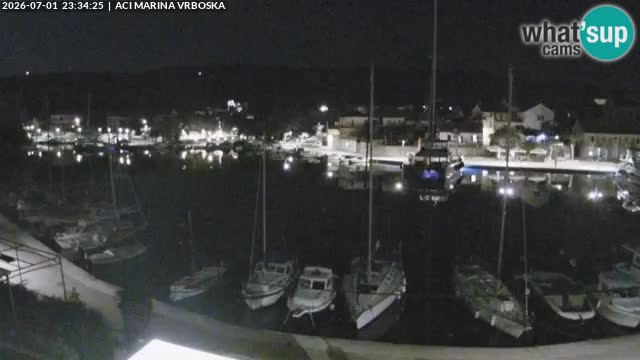 Vrboska livecam | Isola di Hvar | Croazia